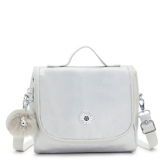 Sacs Kipling New Kichirou Metallic Lunch Bag Beige | FR 1060RV